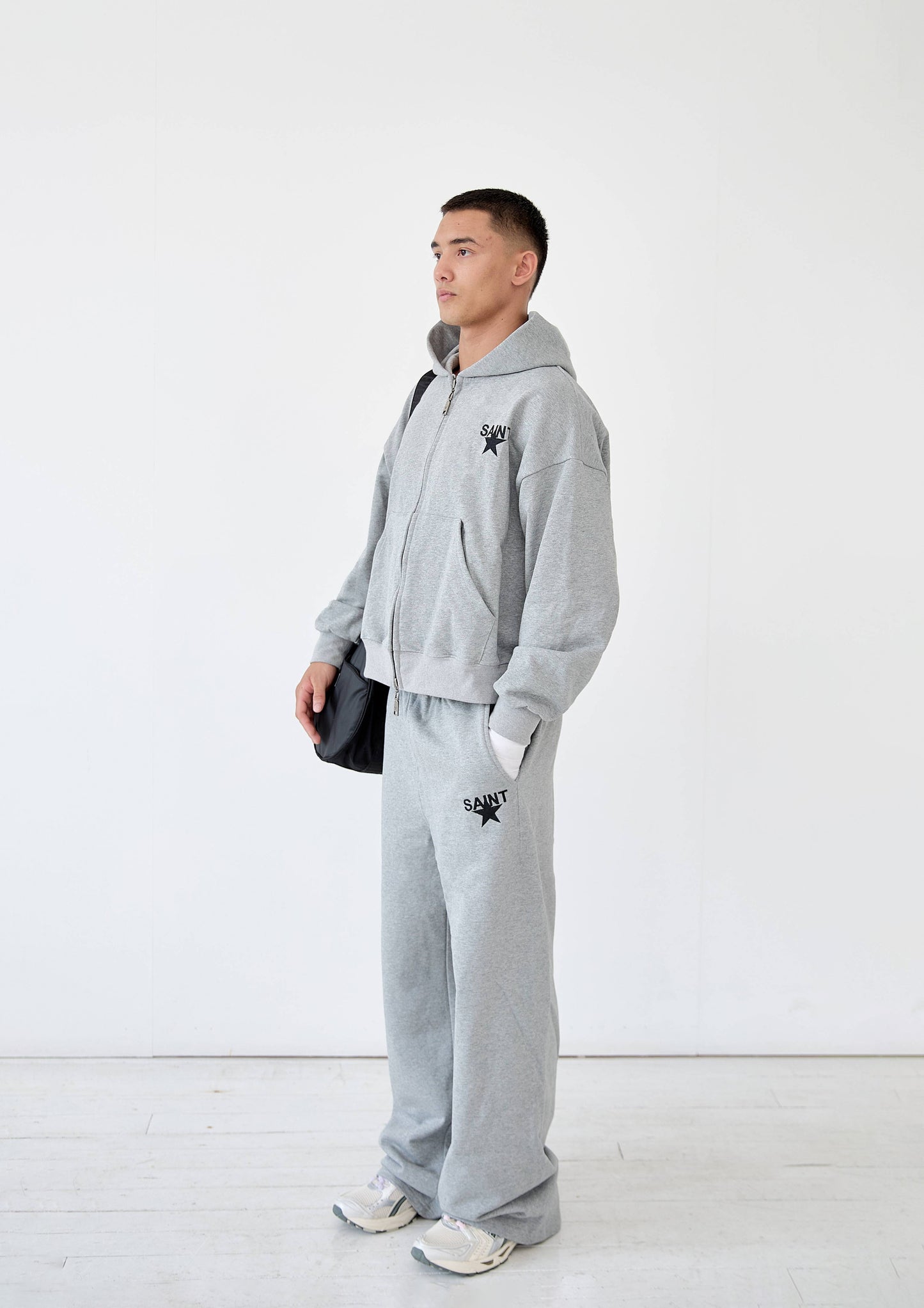 Saint Star Jogger - Marl Grey