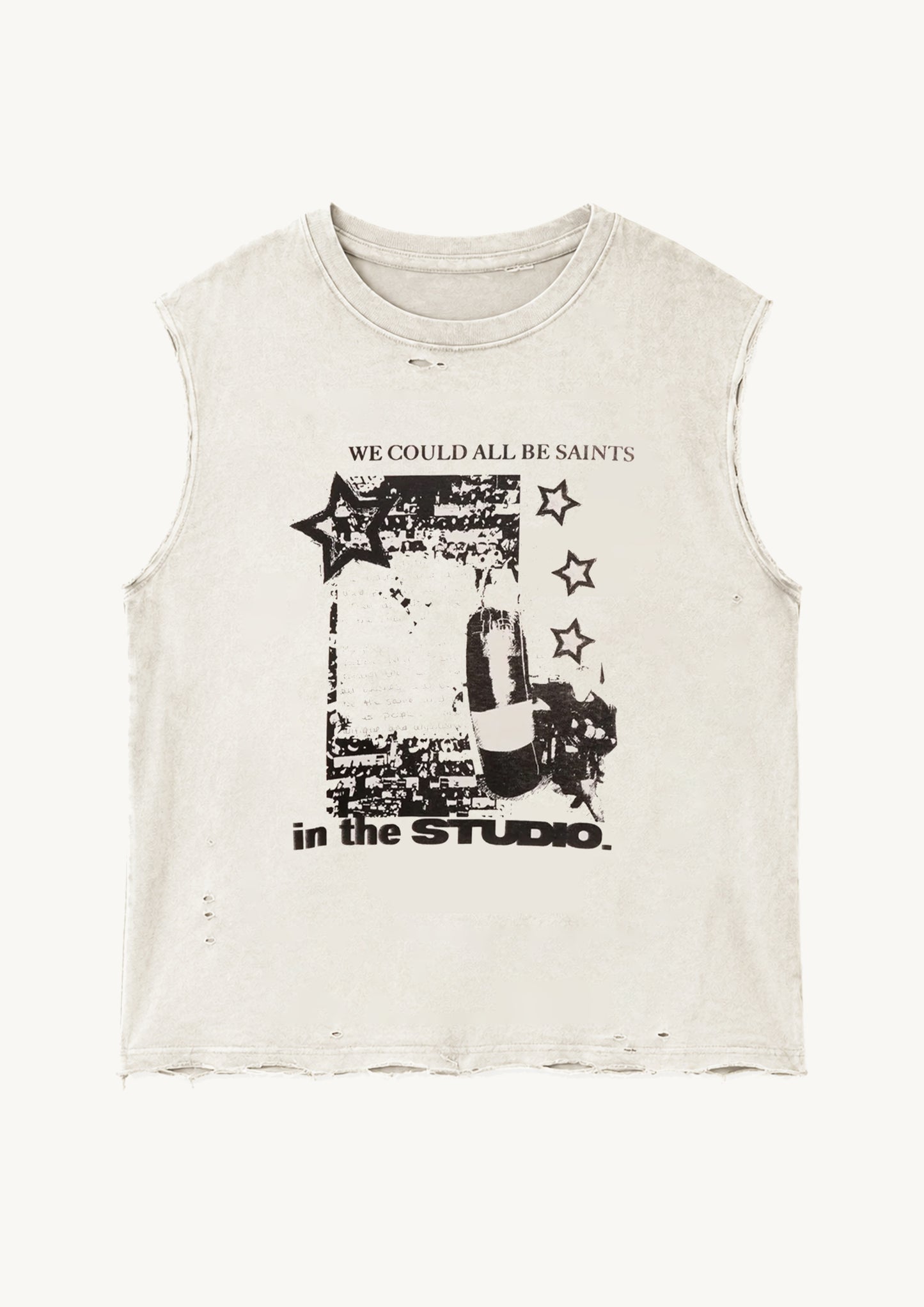 Studio Saints Sleeveless Tee - Ivory