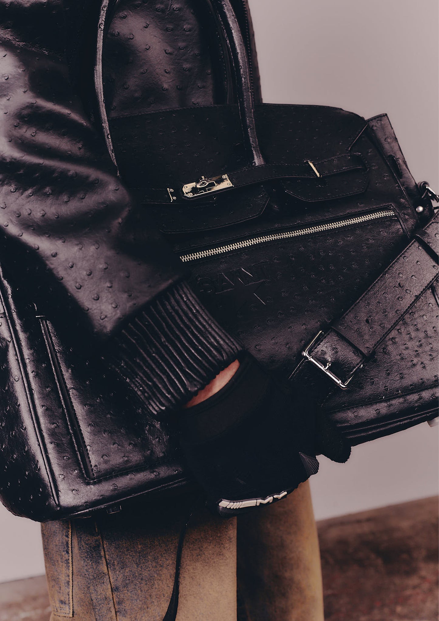 Santos Tote - Ostrich