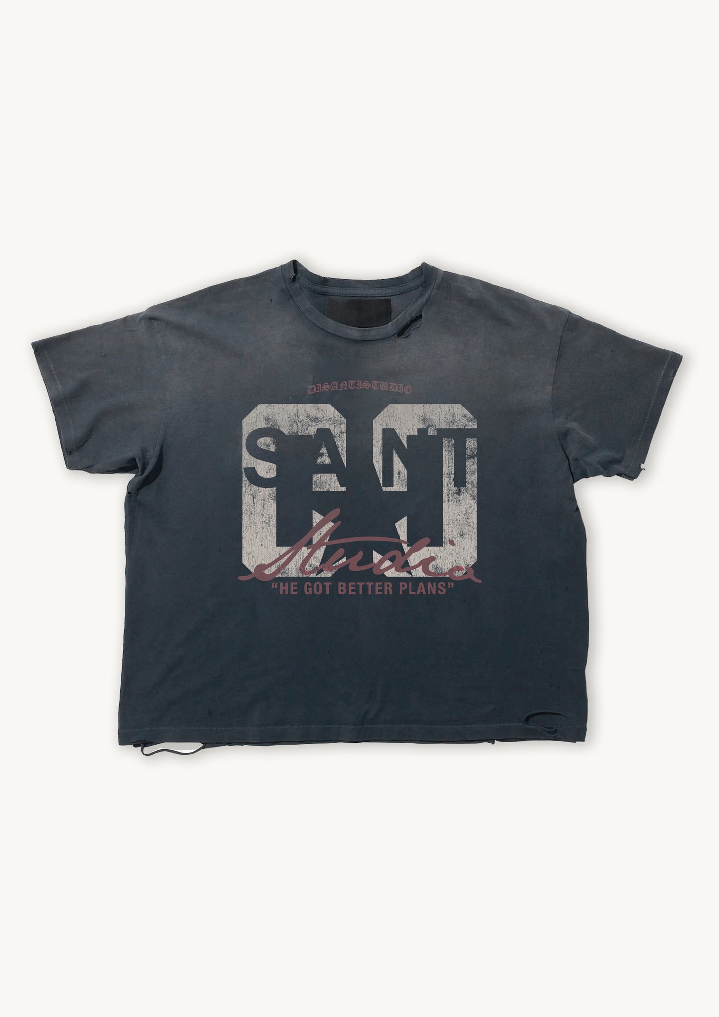 Better Plans Tee - Sunfade Black