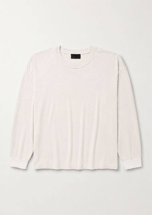 L/S Blank Tee - Ivory