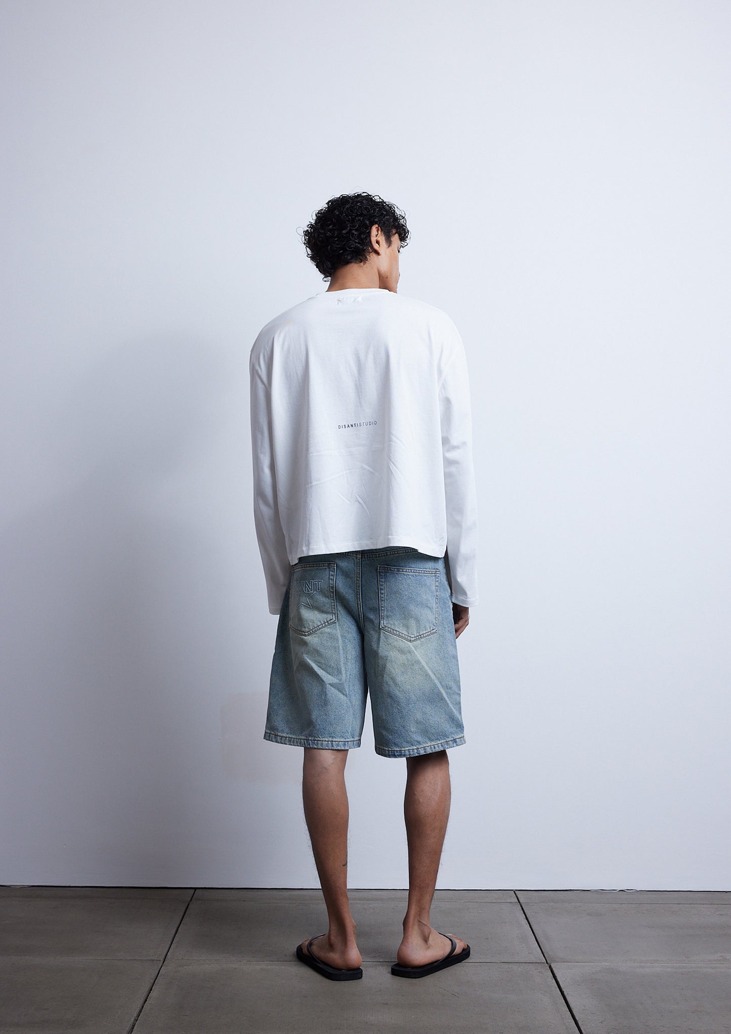 L/S Saint Star Tee - Chalk White
