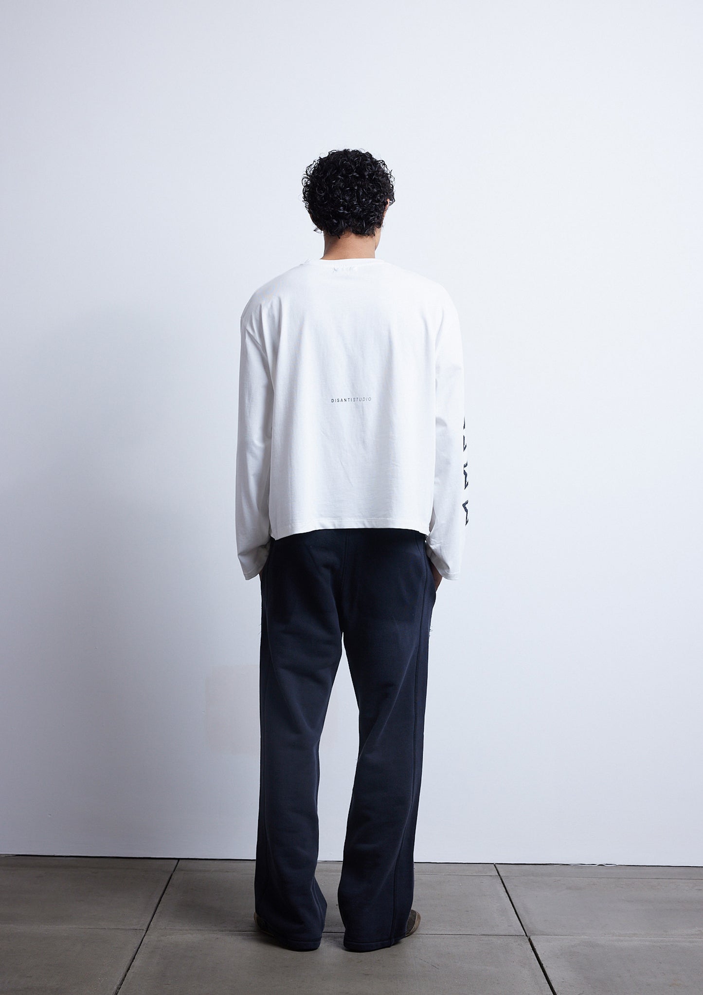L/S Studio Saints Tee - Chalk White