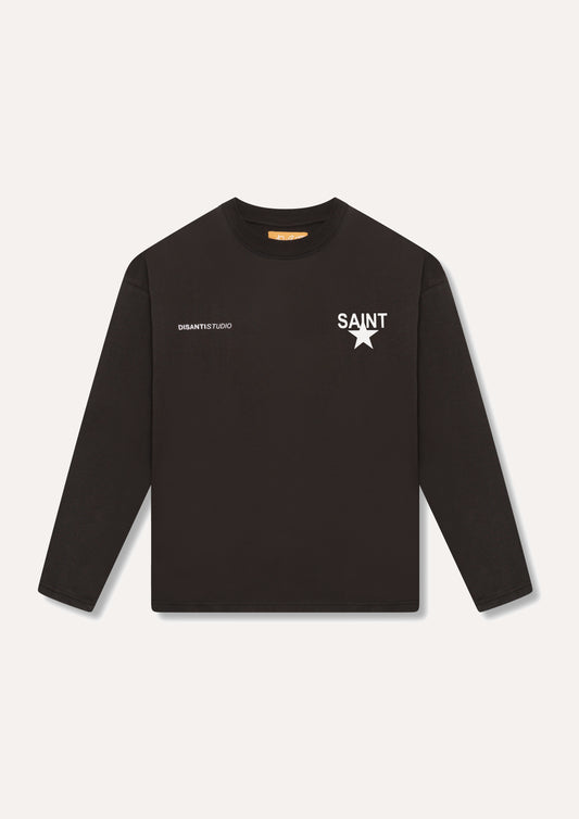 Saint Logo Long Sleeve Tee