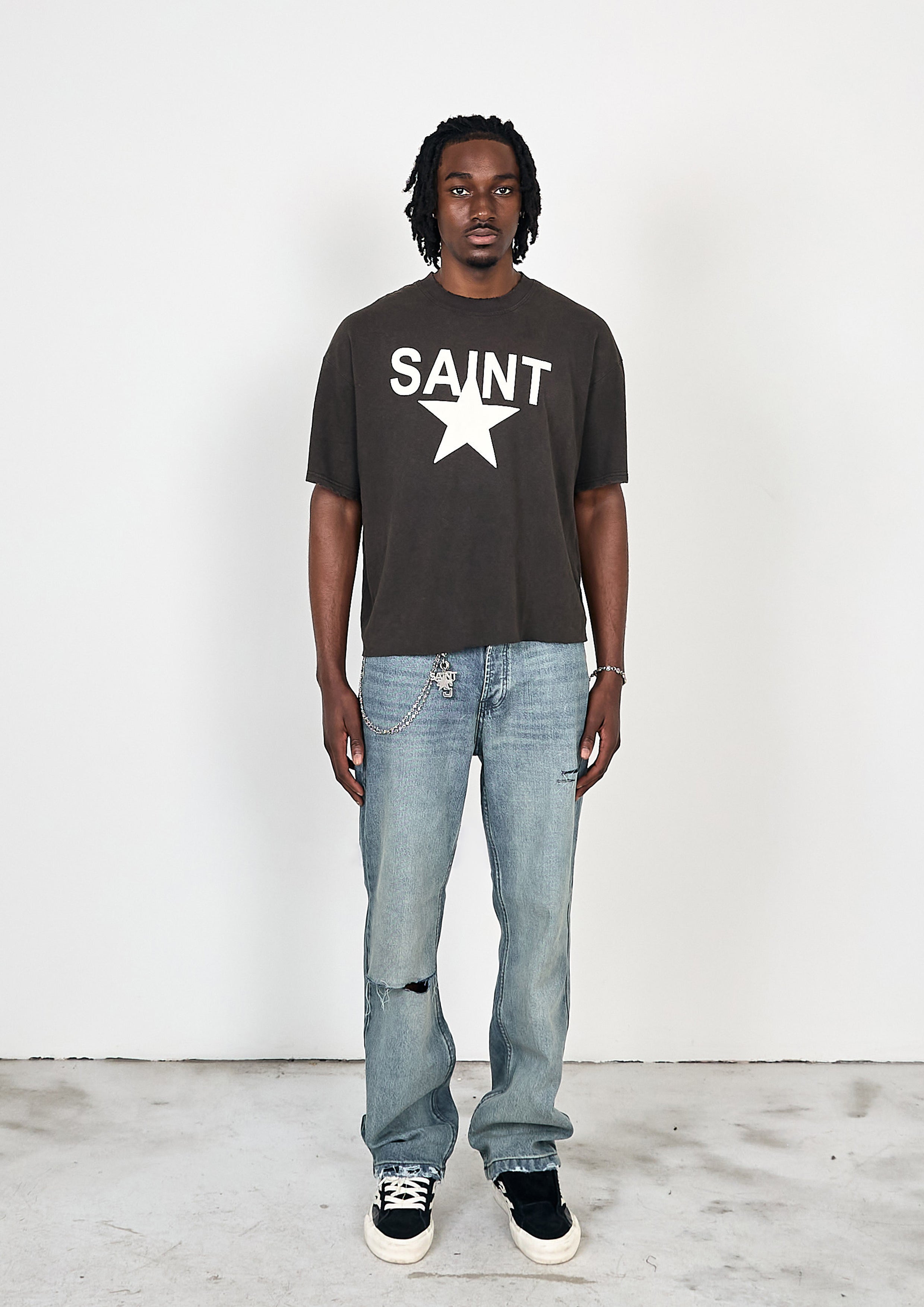 Lightweight Saint Tee - Faded Oak