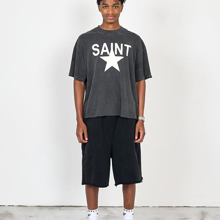 Lightweight Saint Tee - Washed Grey