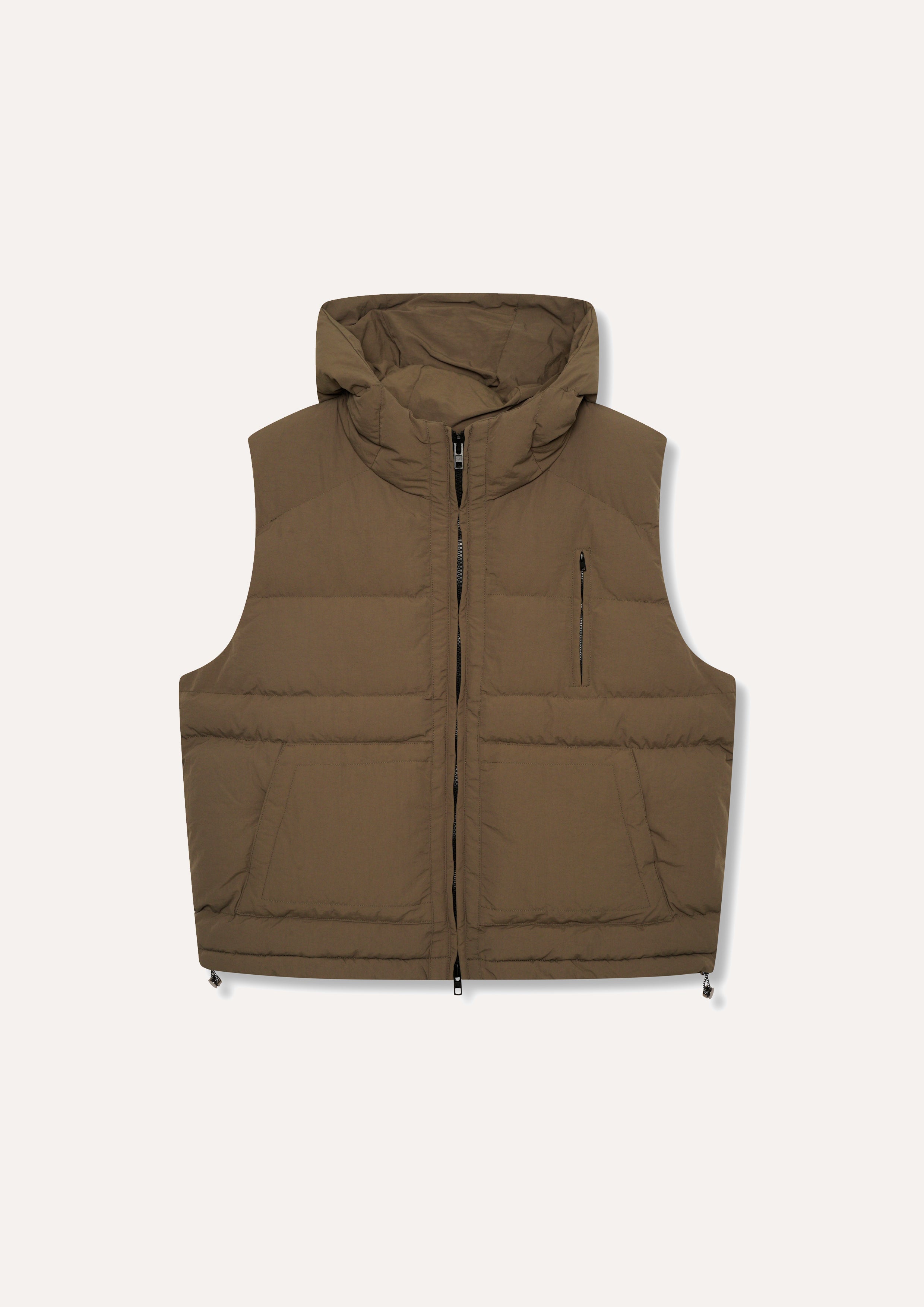 Olive Down Gilet