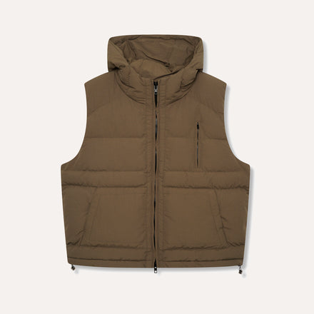 Olive Down Gilet