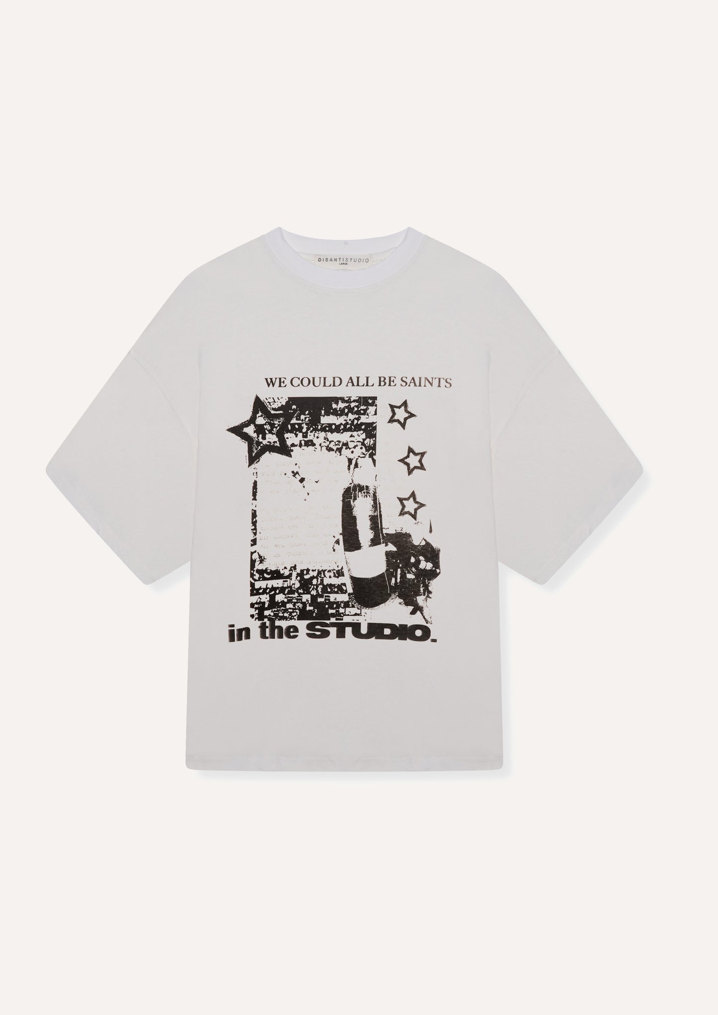 Lightweight Studio Saints Tee - Ivory