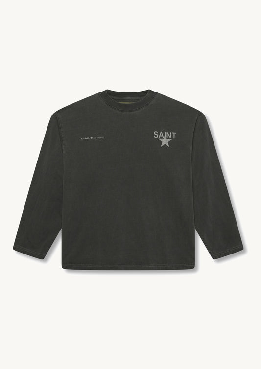 Saint Logo Long Sleeve Tee