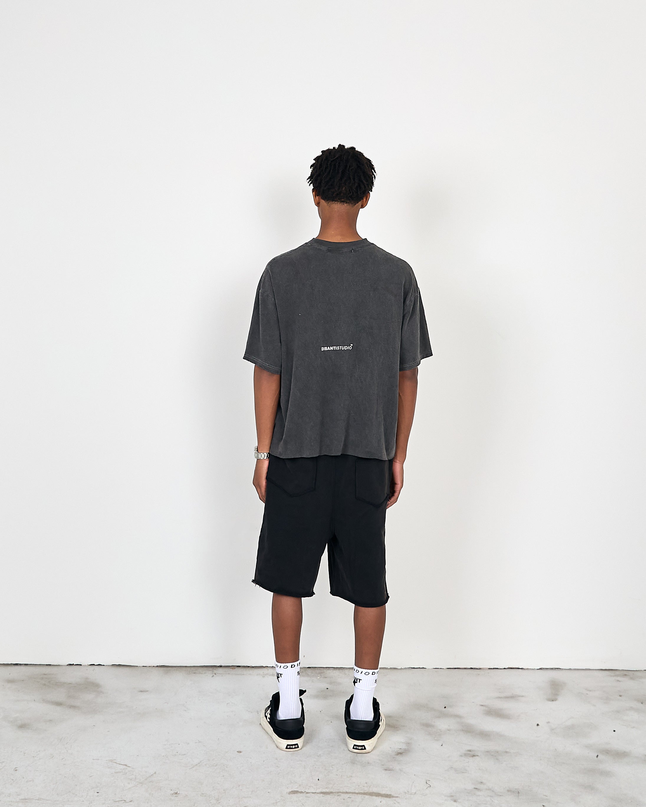 Lightweight Saint Tee - Washed Grey