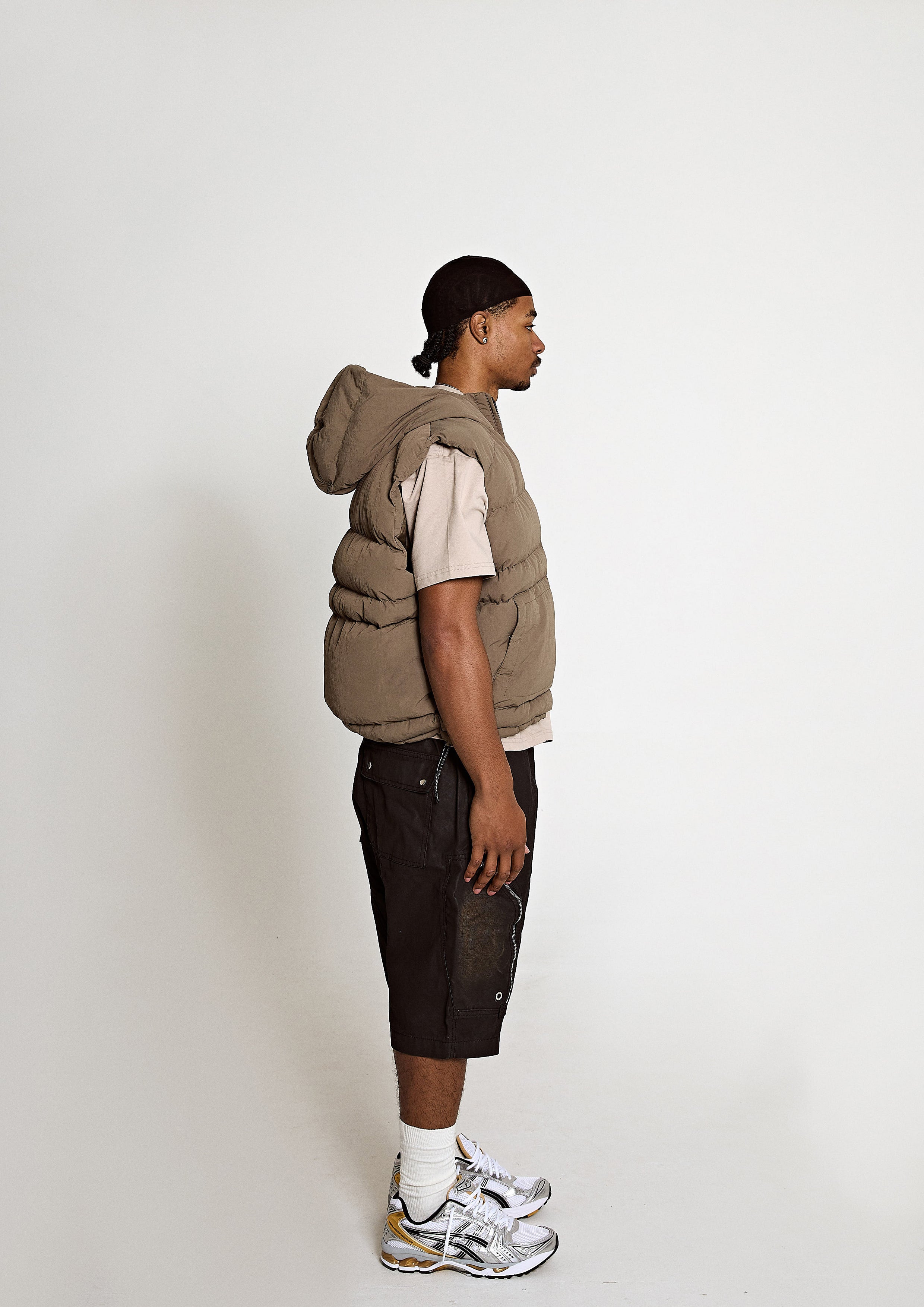 Olive Down Gilet