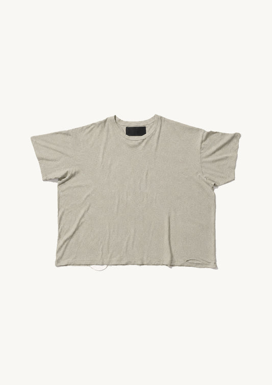 Lightweight Blank Tee - Heather Grey