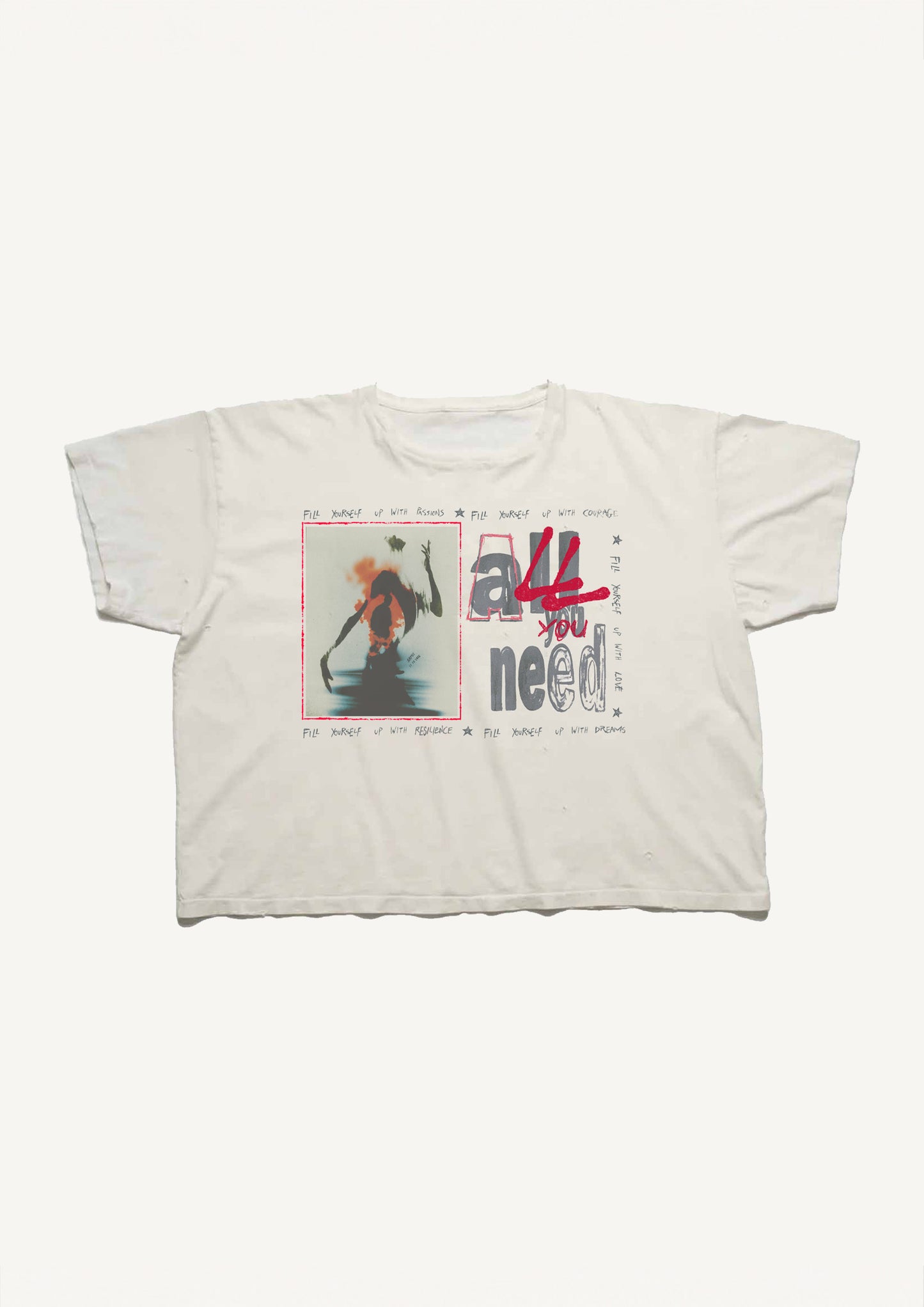 Fill yourself Tee - Ivory