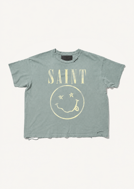 Saint Nirvana Tee - Teal
