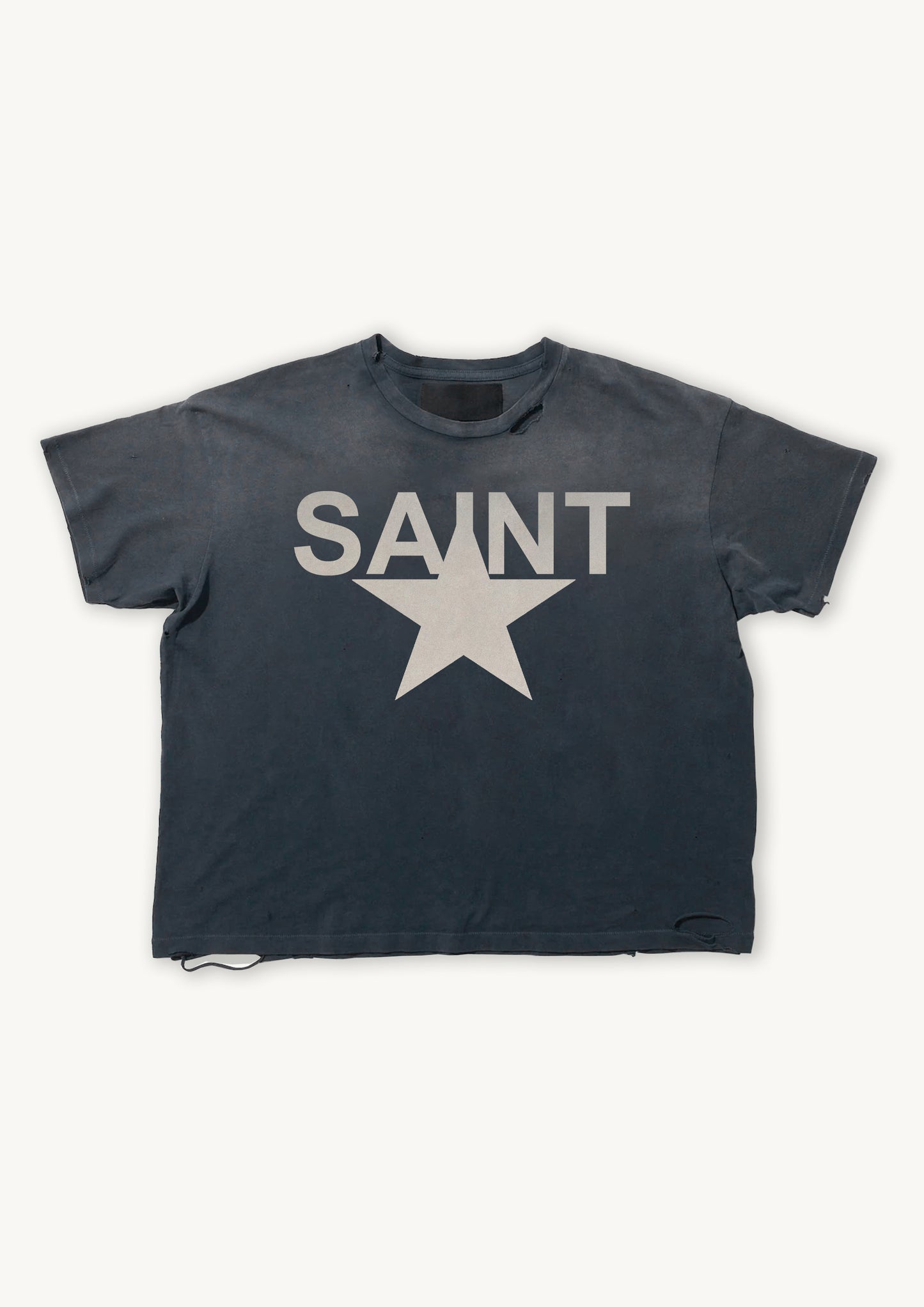 Lightweight Saint Star Tee - Black