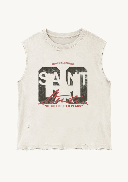 Better Plans Sleeveless Tee - Ivory
